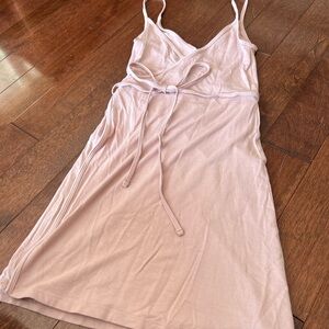 Wilfred Light Mauve Spaghetti Strap Dress